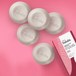 Tododia Jabones en barra puro vegetal cereza y avellana Caja con 5 unidades de 90 g c/u