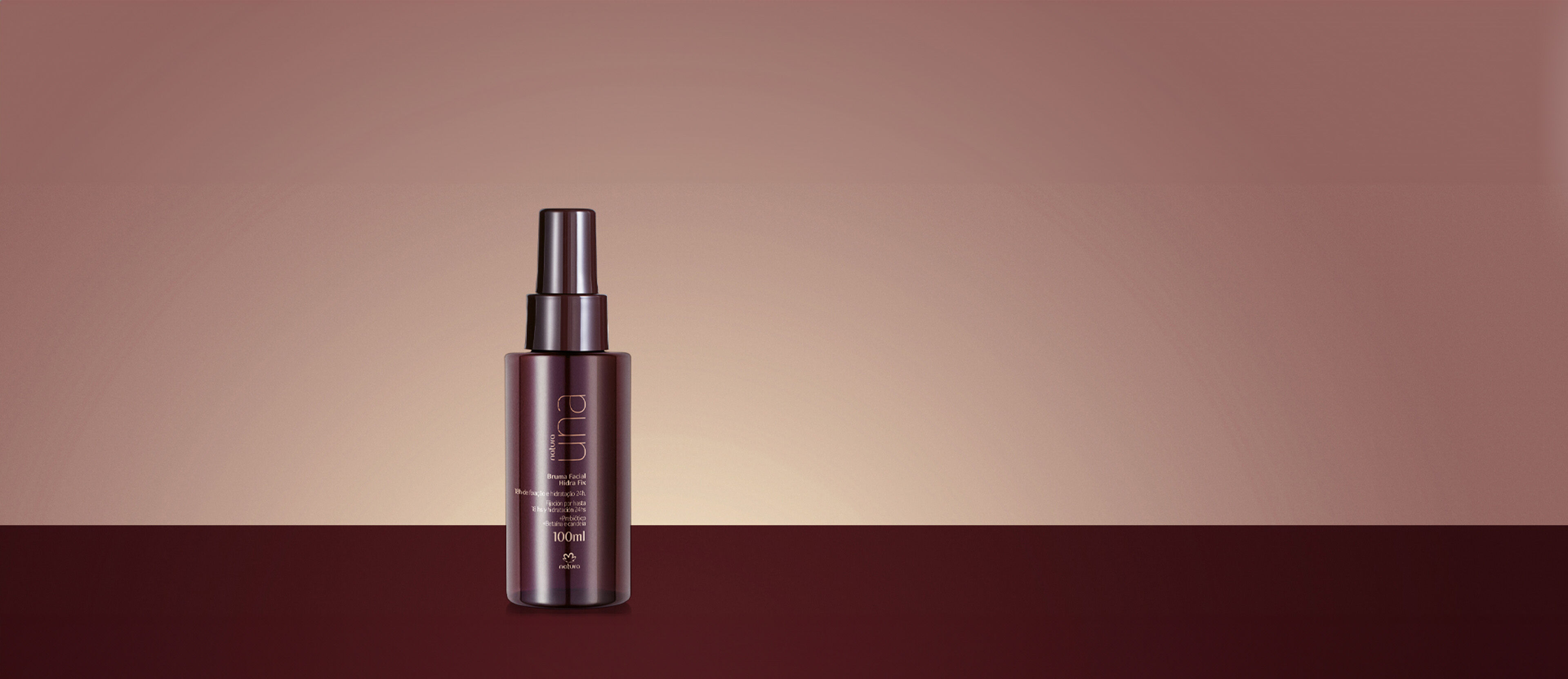 Una Bruma facial hidratante fijadora 100 ml