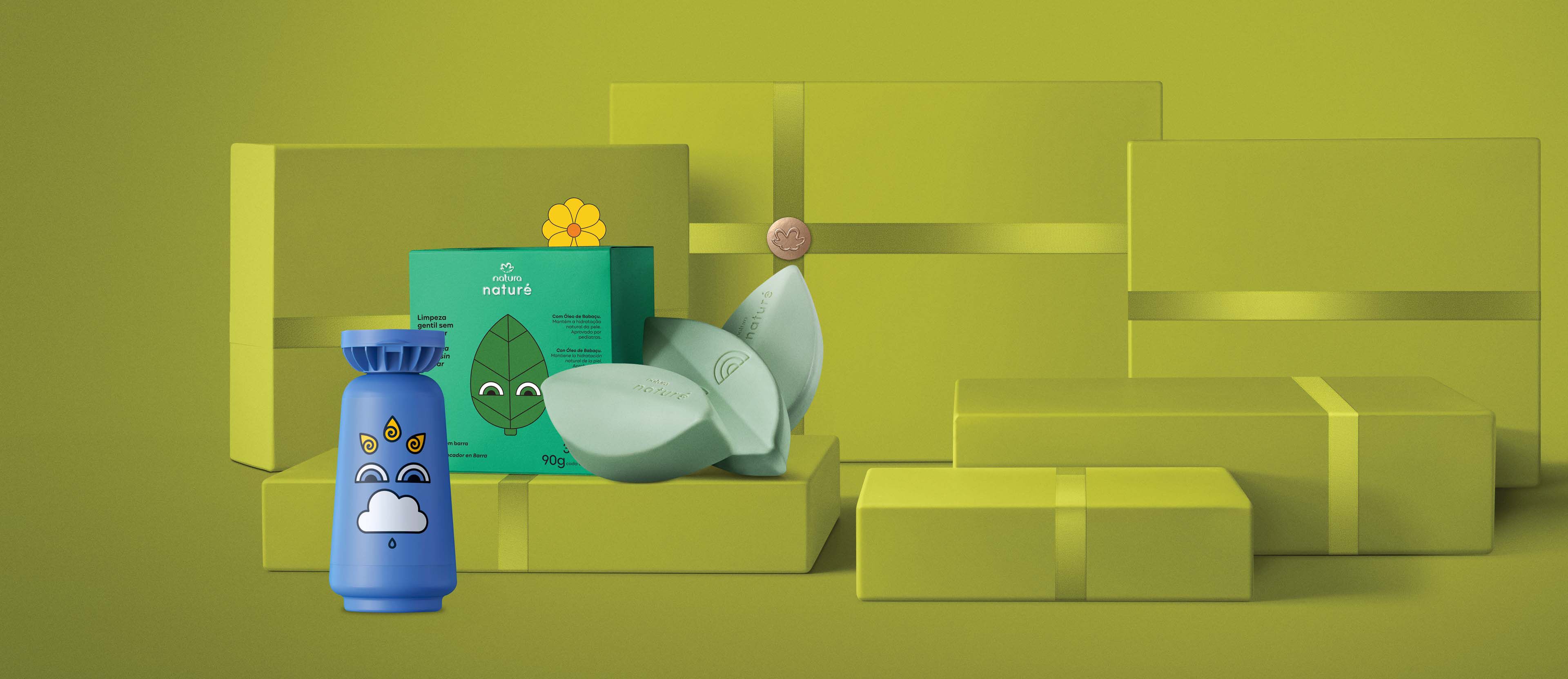 Kit Dúo de jabones líquido y en barra Naturé (2 productos)