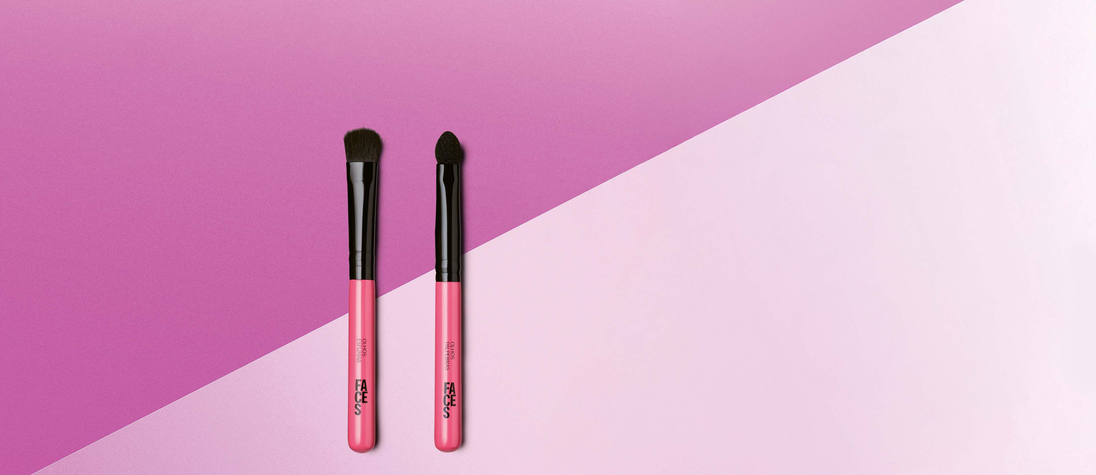 Faces Kit de pinceles para ojos