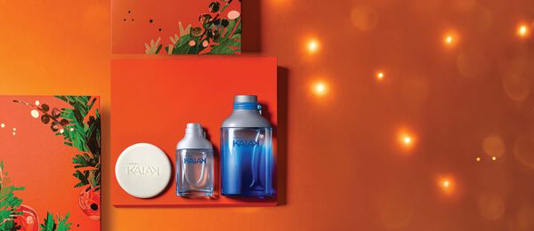 Kit Jabón y Eau de Toilette Kaiak Clásico Masculino (3 productos)