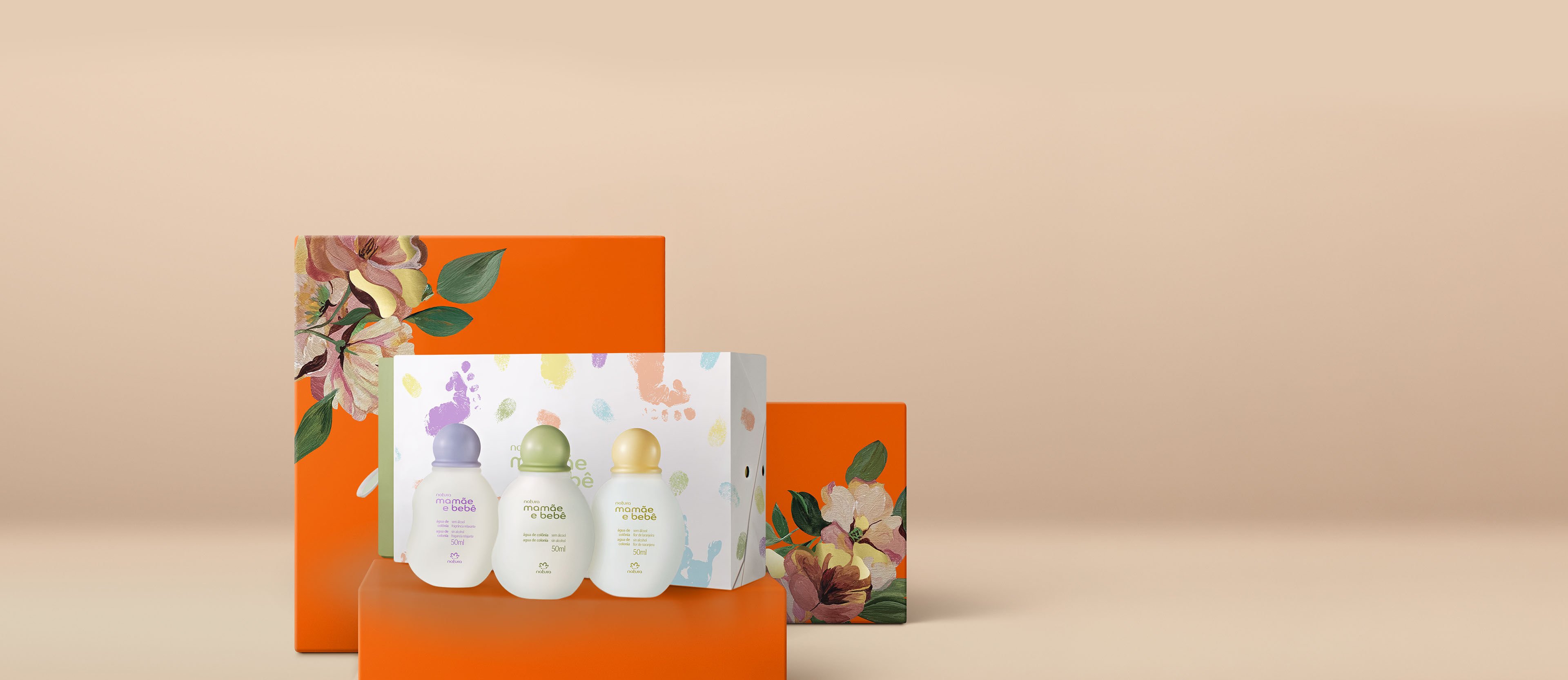 Regalo Set Abrazos Perfumados (3 aguas de colonia para bebé)