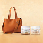 Rutina día y noche Crema Antiedad Relleno y Revitalización Chronos Derma 60+ con Bolso