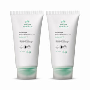Kit Desodorante Antitranspirante en Crema Erva Doce