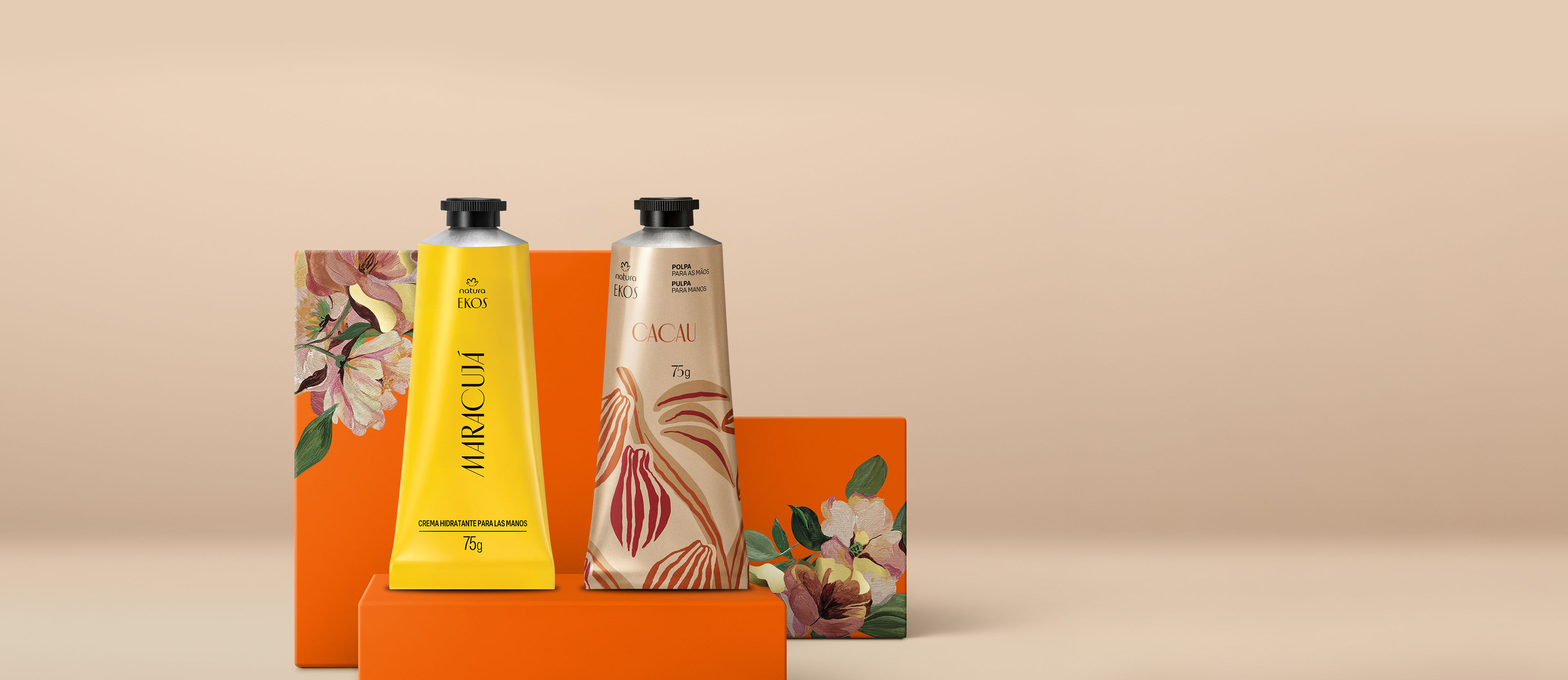 Regalo Madres Dúo Manos (1 crema manos cacao + 1 crema manos maracuyá)