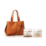 Rutina día y noche Gel Crema Antiedad Renovación y Prevención Chronos Derma 30+ con Bolso