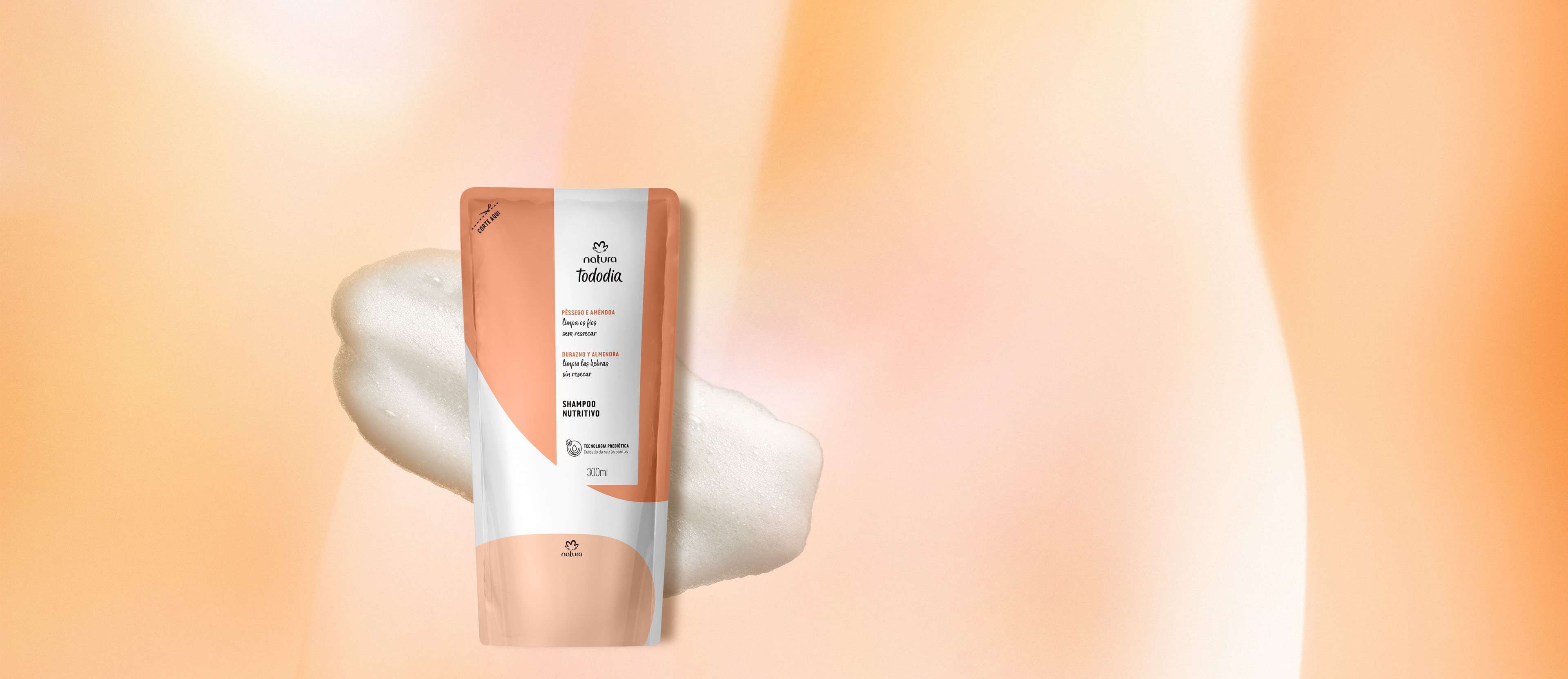 Repuesto Tododia Shampoo nutritivo nutrición 300 ml