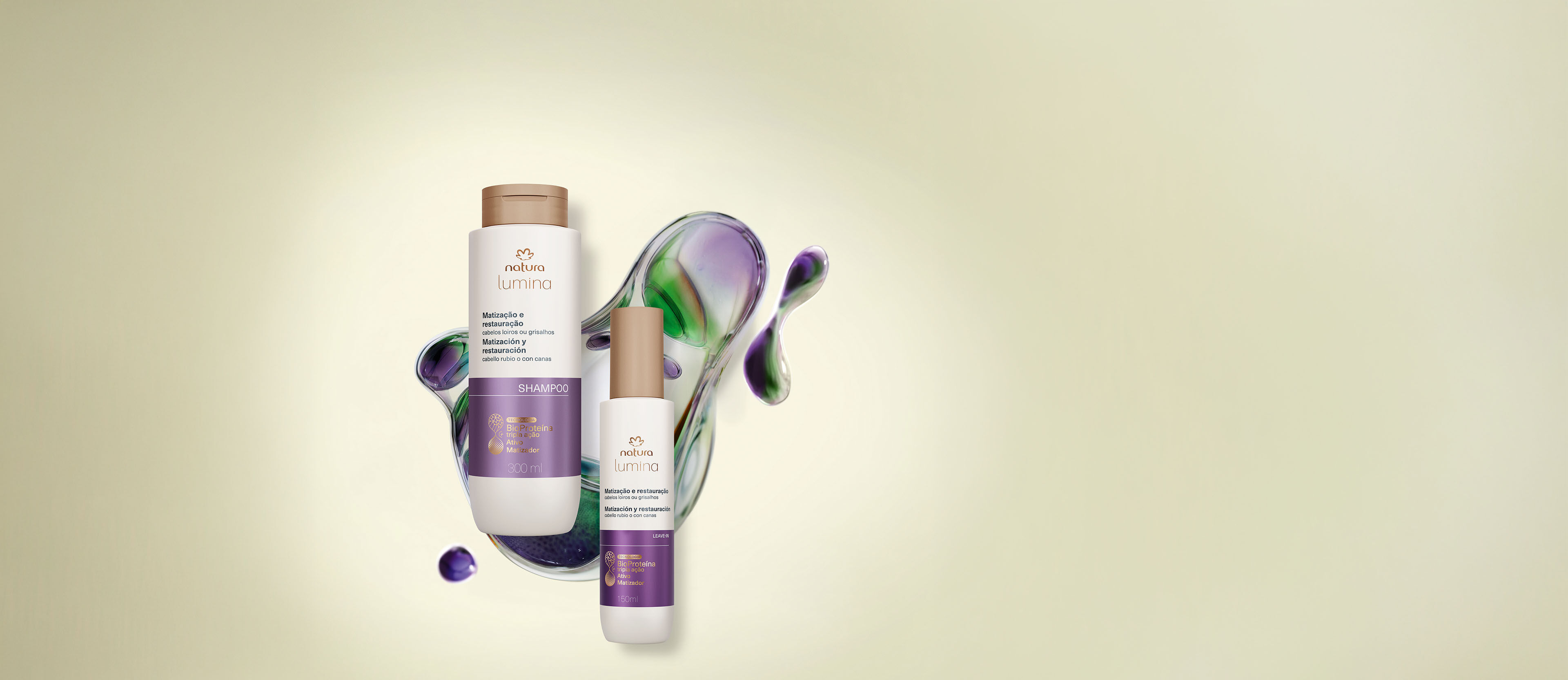 Kit Lumina Matización Kit Shampoo y Leave In