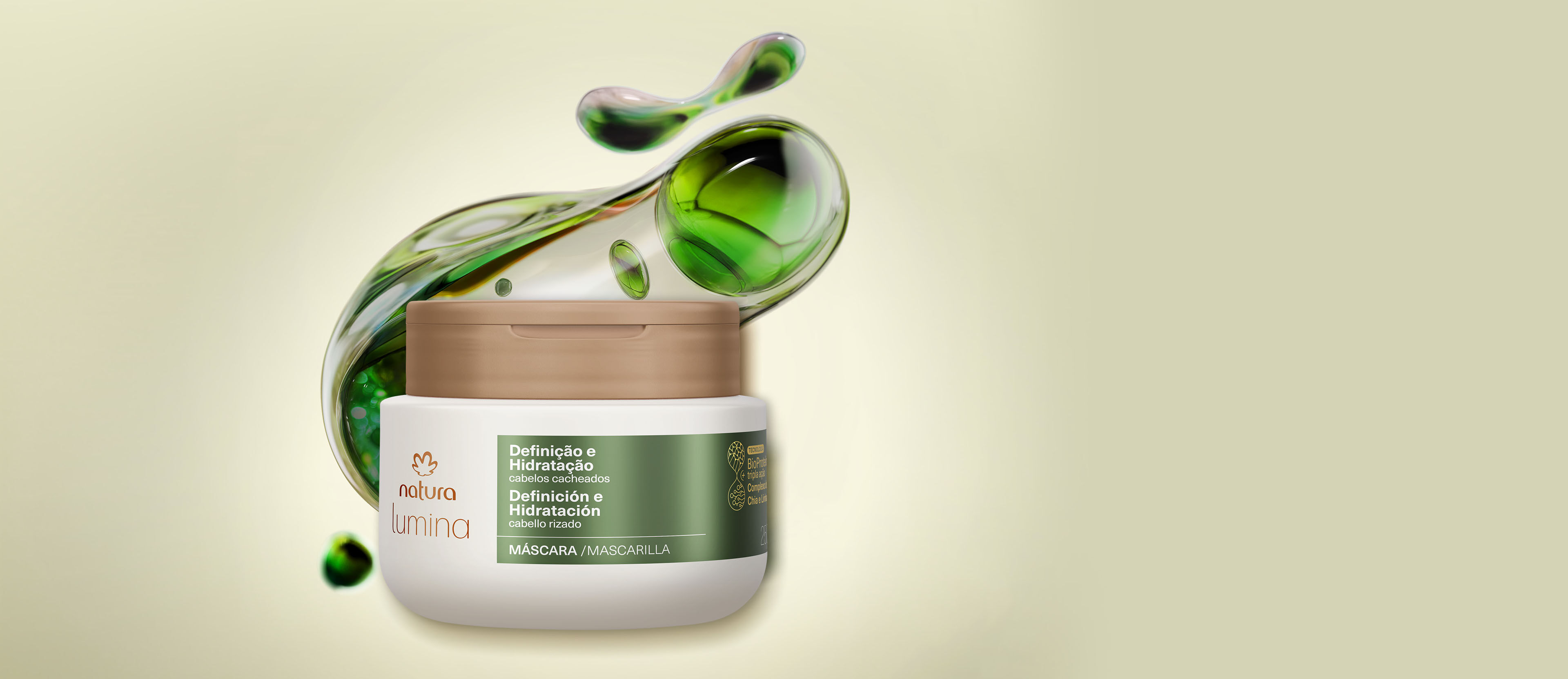 Lumina Máscara recuperadora definición e hidratación 250 ml