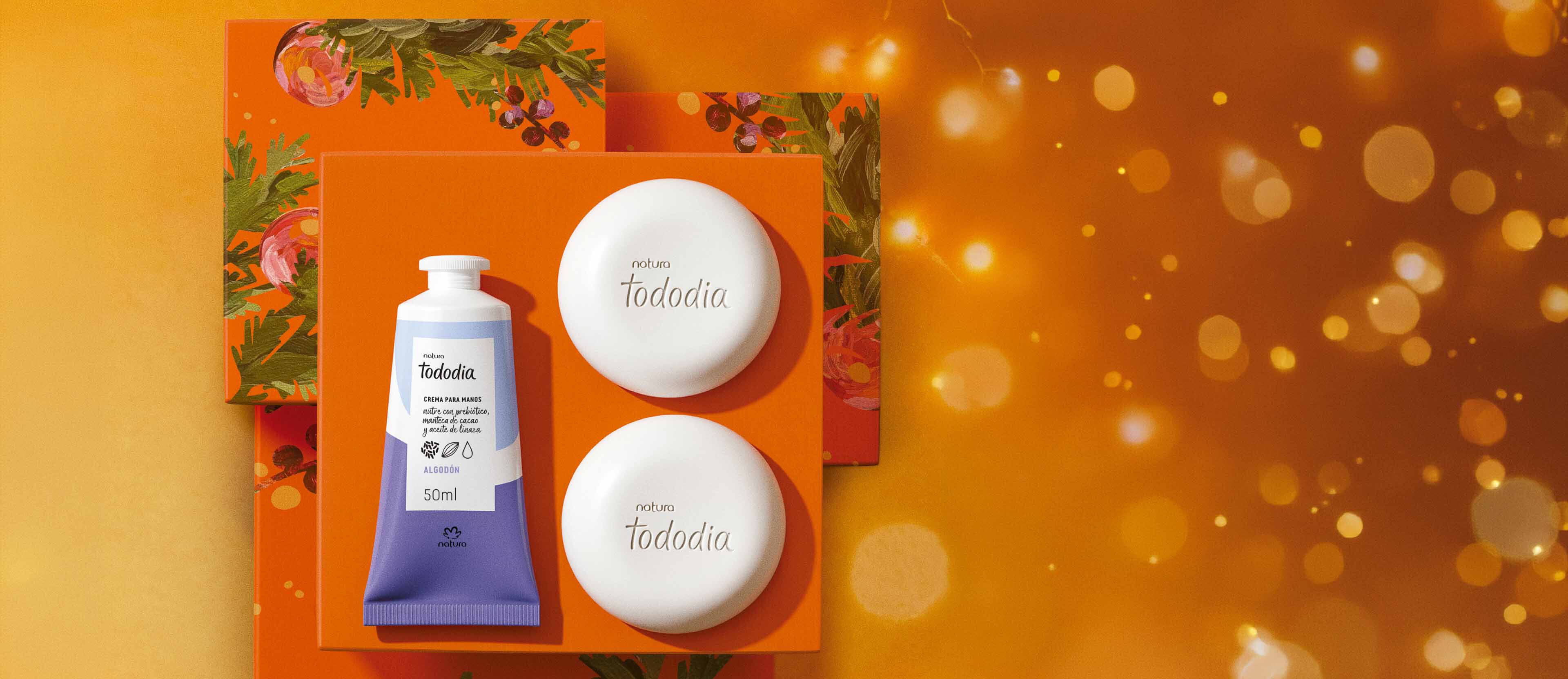 Kit Crema para las Manos y Jabón en Barra Tododia Algodón (2 productos)