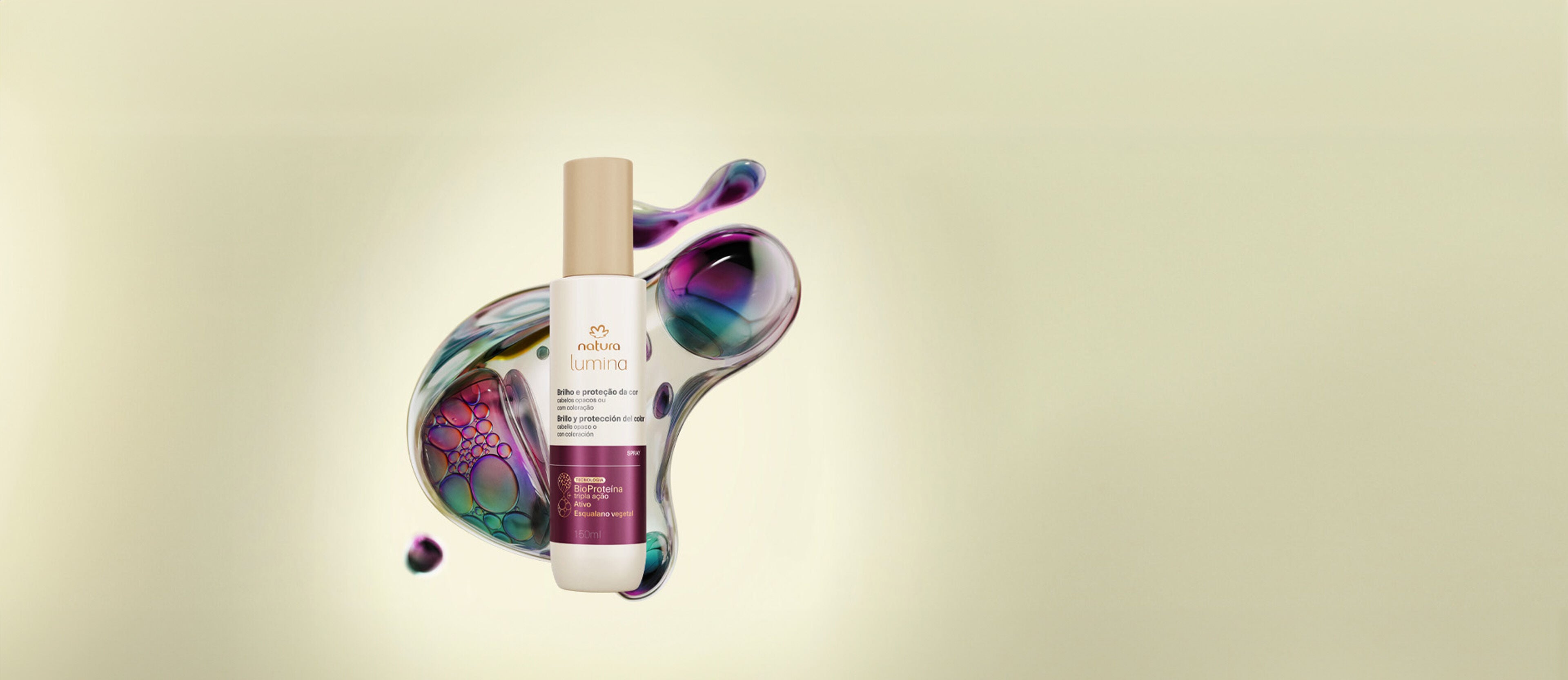 Spray Brillo y Protección del Color Lumina 150ml