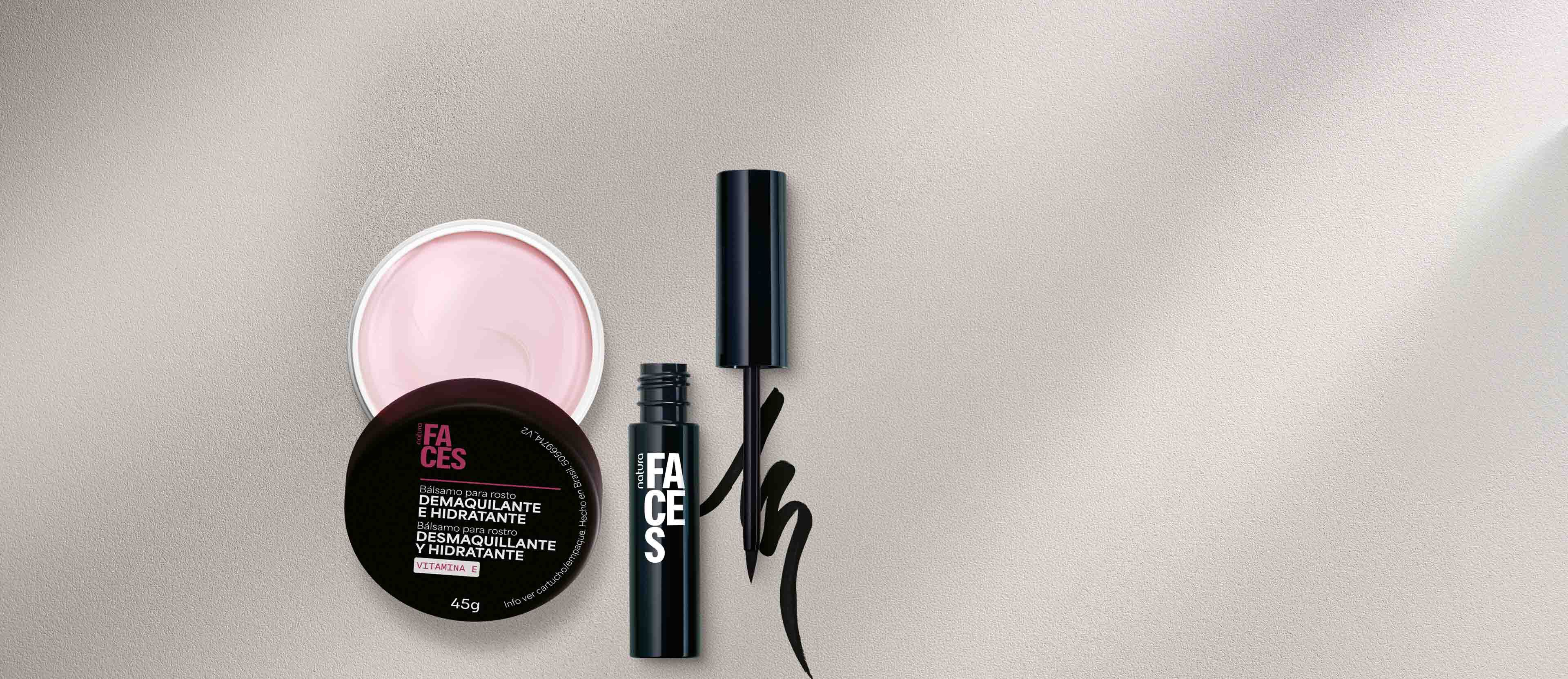 Kit Bálsamo y Delineador líquido Faces