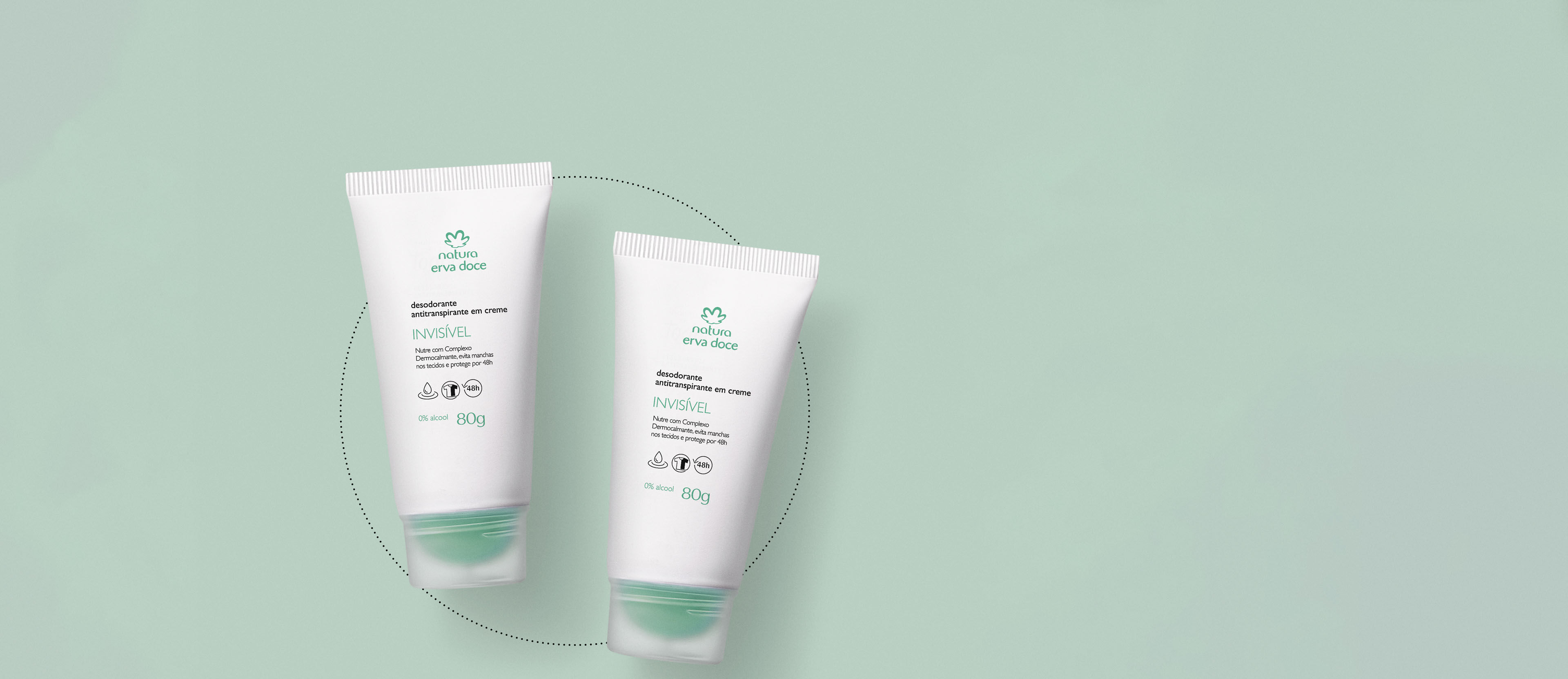 Kit Erva Doce desodorantes en crema