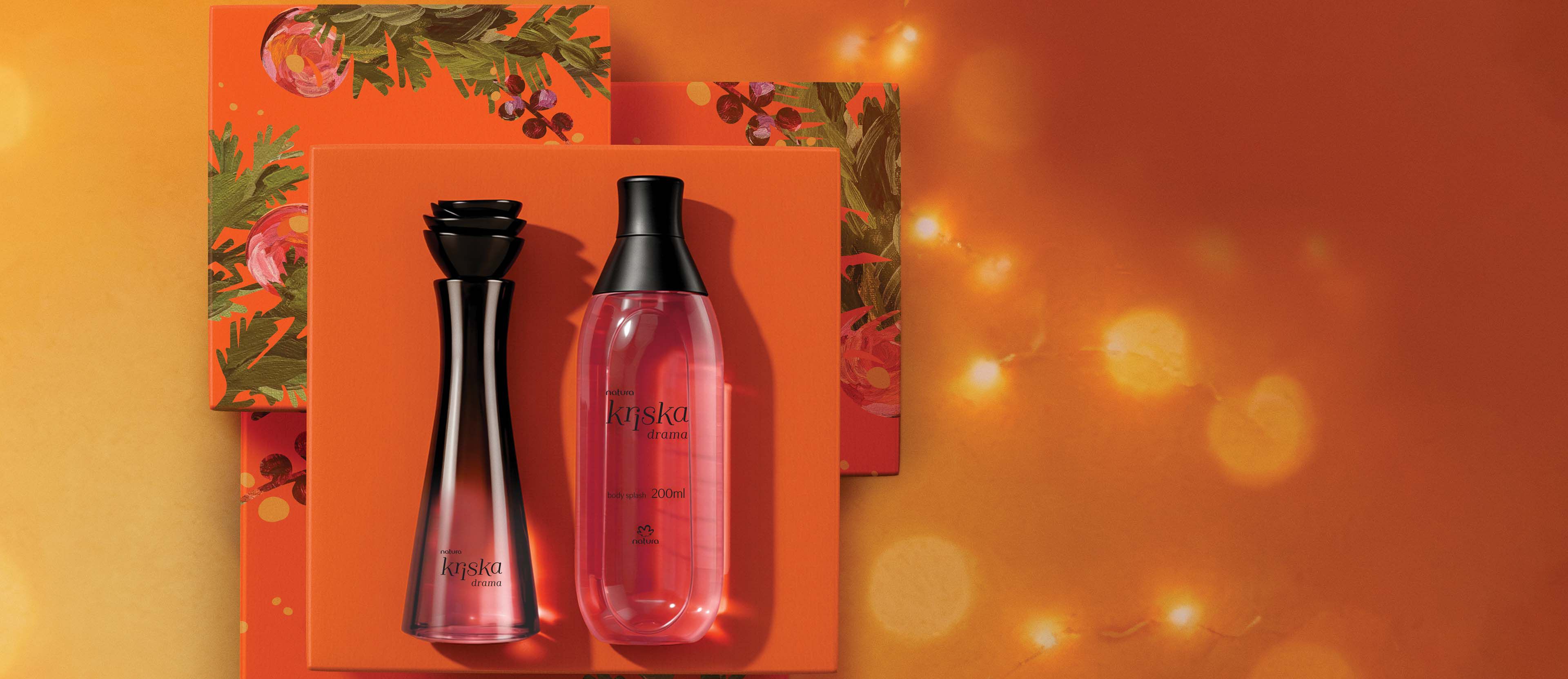 Kit Eau de Toilette y Body Splash Kriska Drama (2 productos)