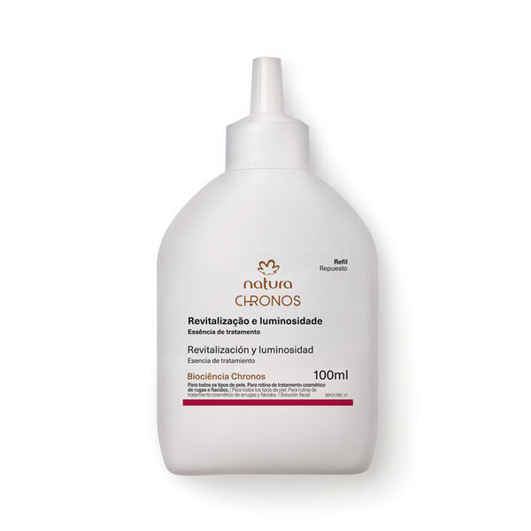 Repuesto Chronos Derma Esencia de tratamiento revitalización y luminosidad  100 ml