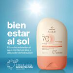 Protector Solar Facial Piel Normal a Seca FPS 70 Natura Solar