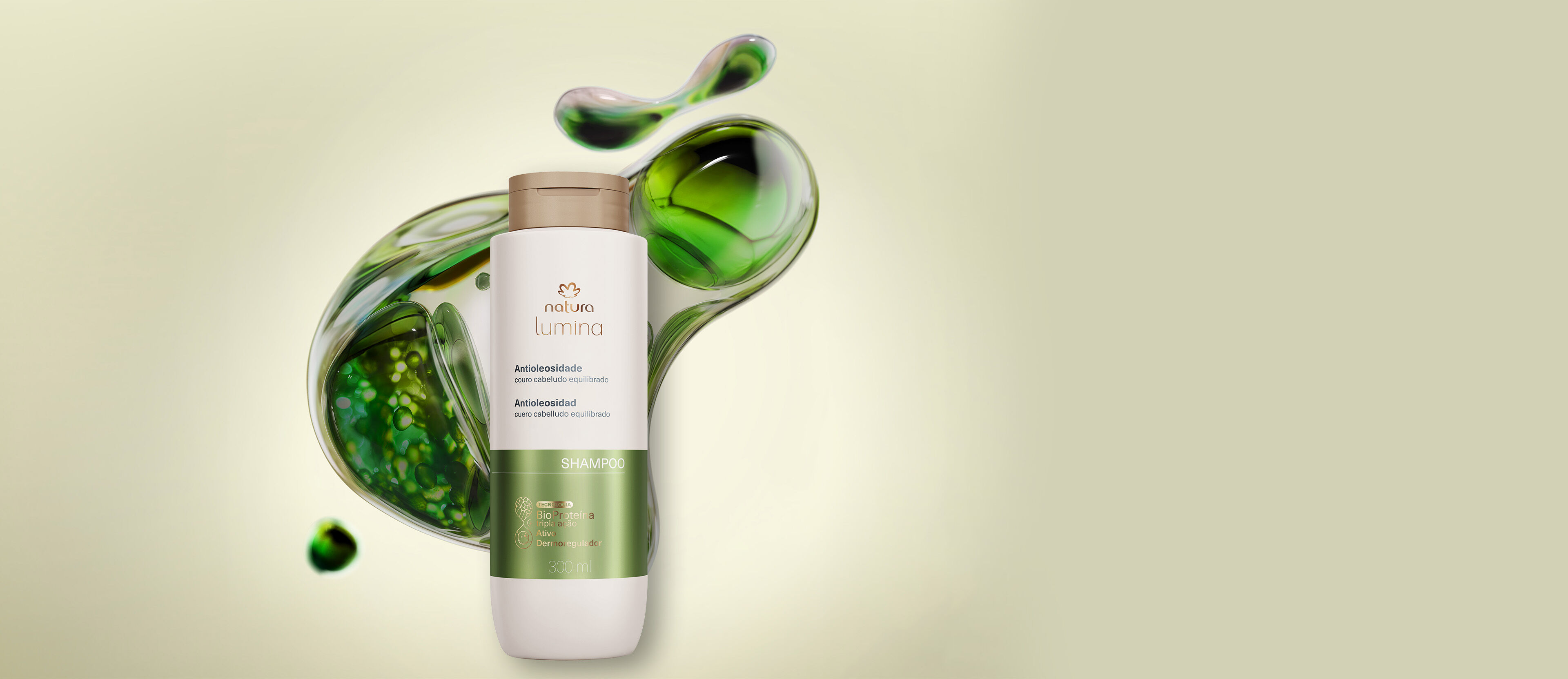 Lumina Shampoo equilibrante antioleosidad 300 ml