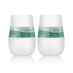 Kit Desodorante Antitranspirante Roll-on Erva Doce