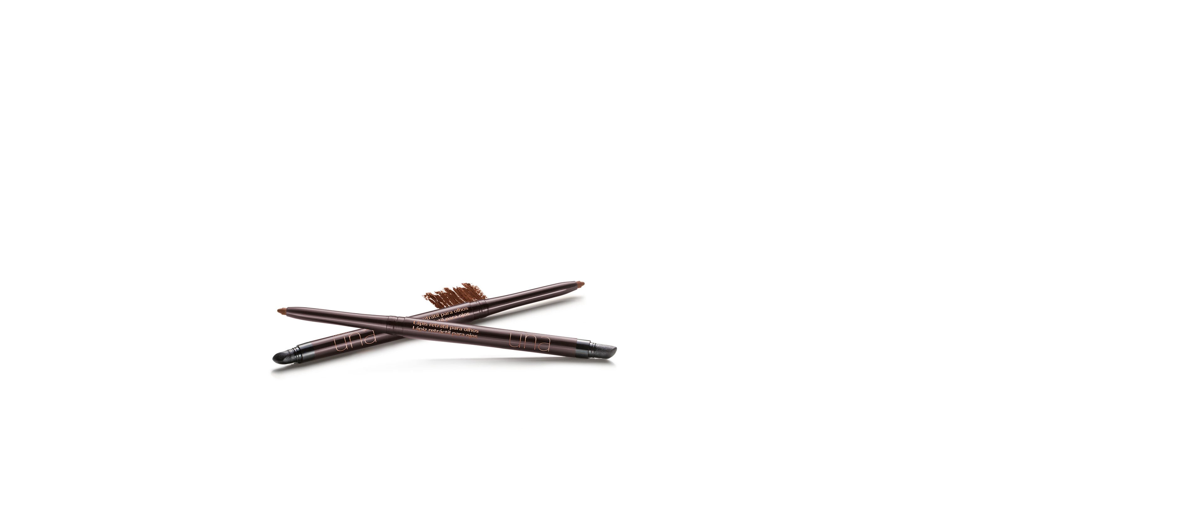 Una Lápiz retráctil para ojos marrón 280 mg