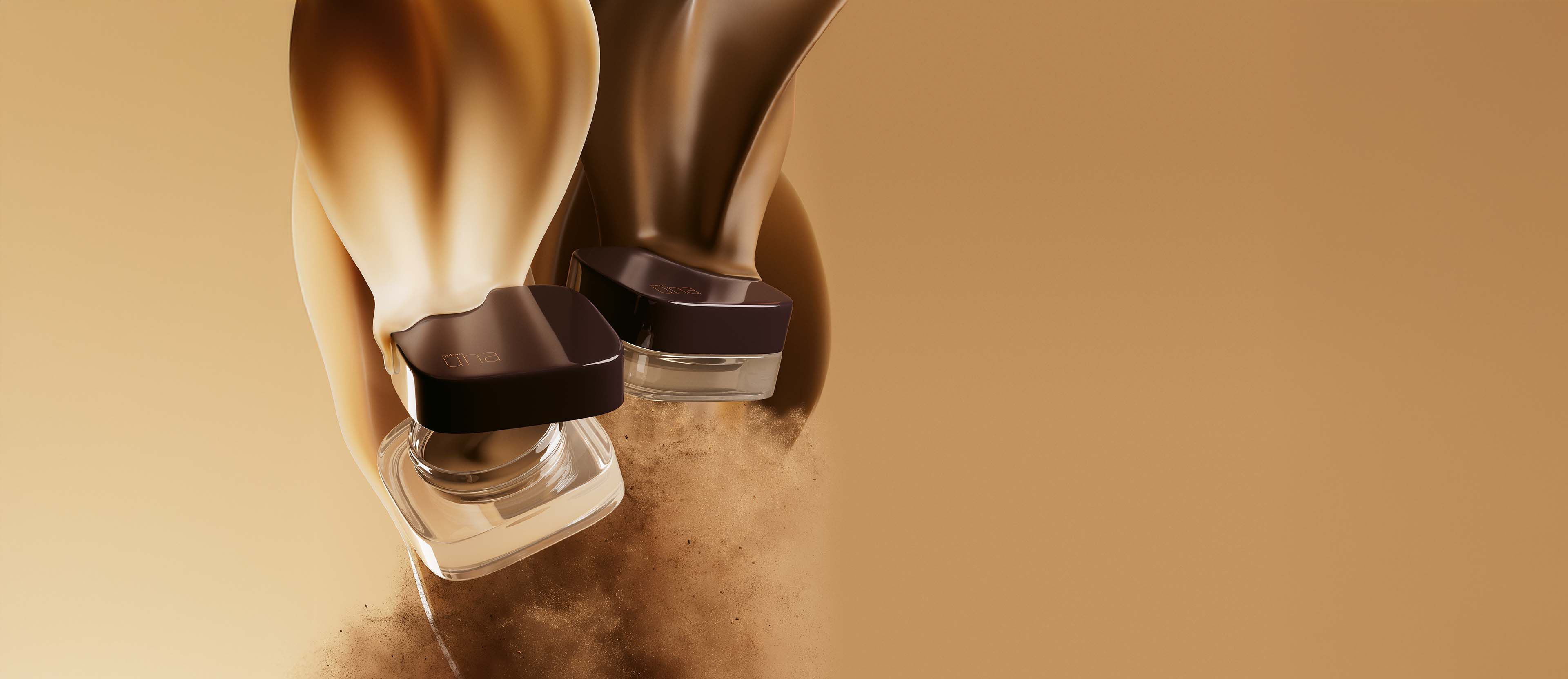 Una Base matte powder multifuncional 37Q 20 g