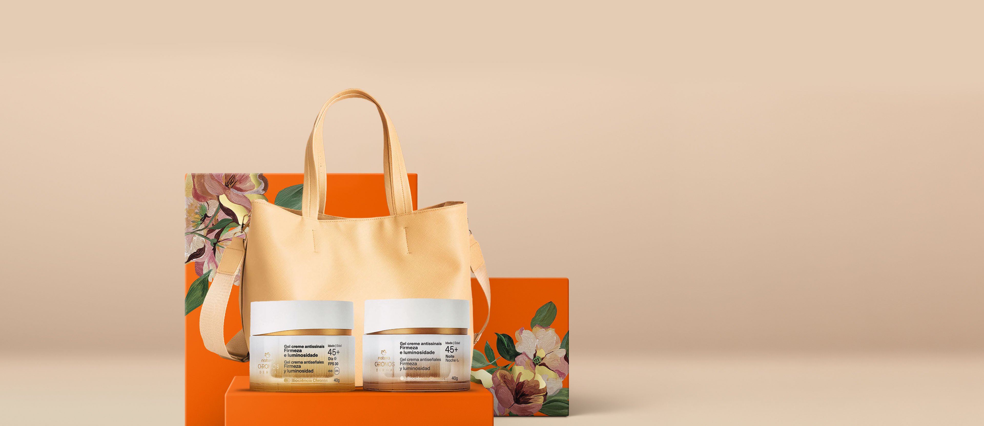 Regalo Madres Rutina 45+ (1 crema de día + 1 crema de noche + 1 cartera)