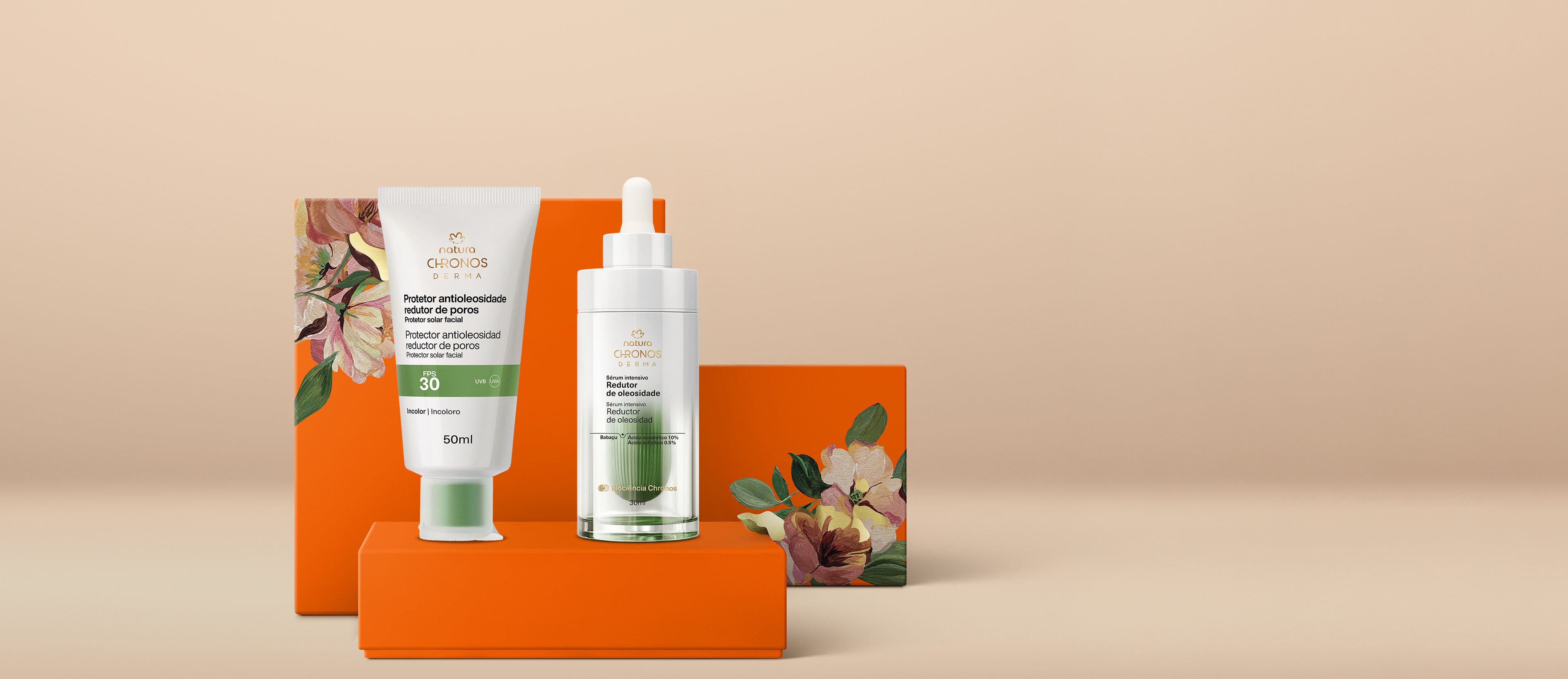 Regalo Madres Protector FPS 30 y Sérum Antioleosidad Chronos Derma