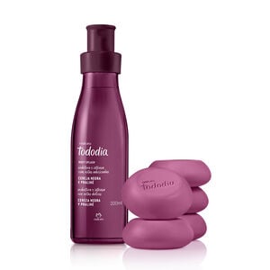 Kit de Baño y Perfumación Tododia Cereza Negra y Praliné