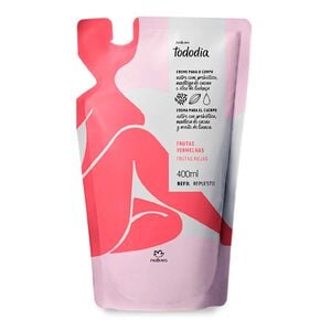 Repuesto Tododia Hidratante corporal frutas rojas 400 ml