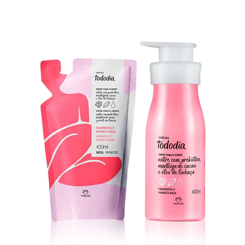 Set Cuidado Sustentable Frambuesa y Pimienta Rosa