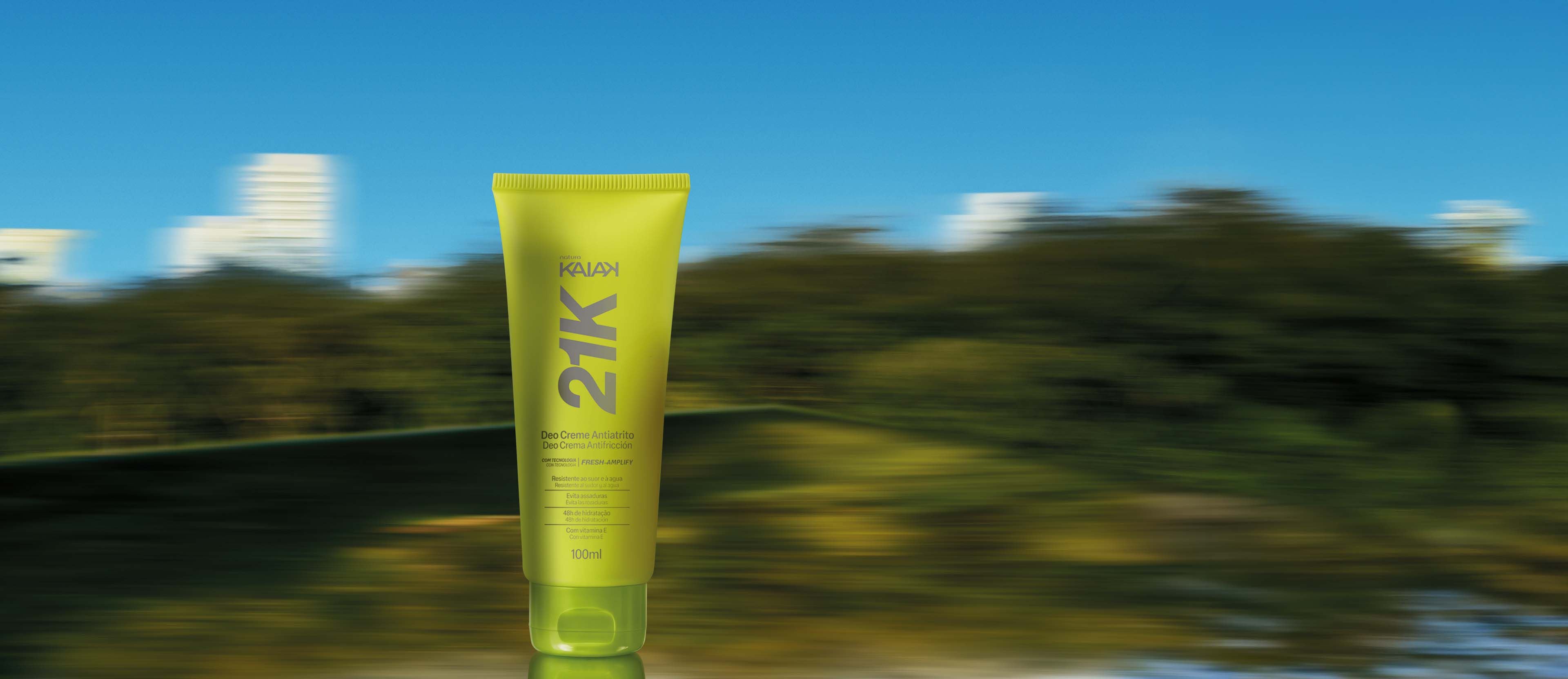 Crema Antifricción Corporal Kaiak 21K Hidratante 100ml