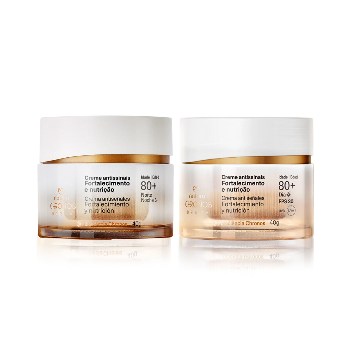 Kit Chronos Derma Antiseñales 80+