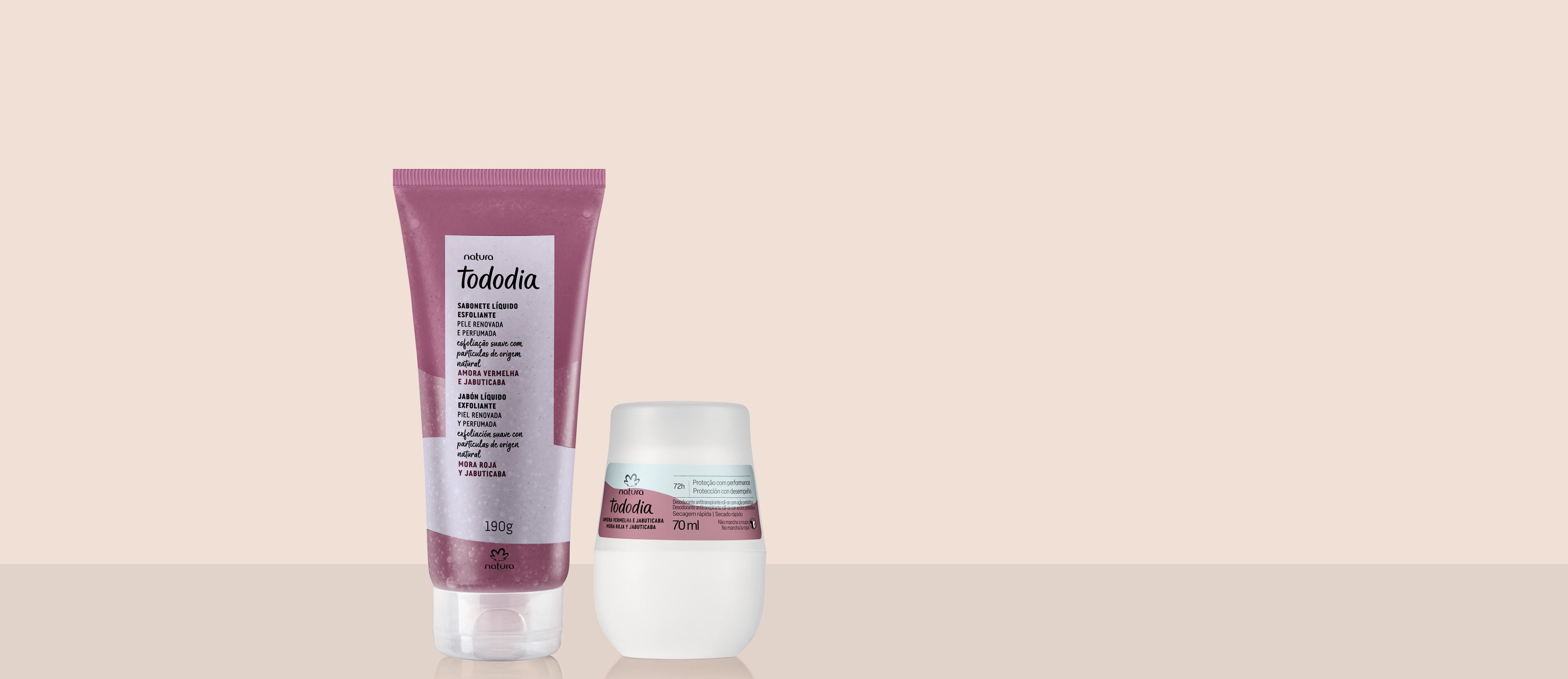 Kit Tododia Mora Roja y Jabuticaba (2 productos)