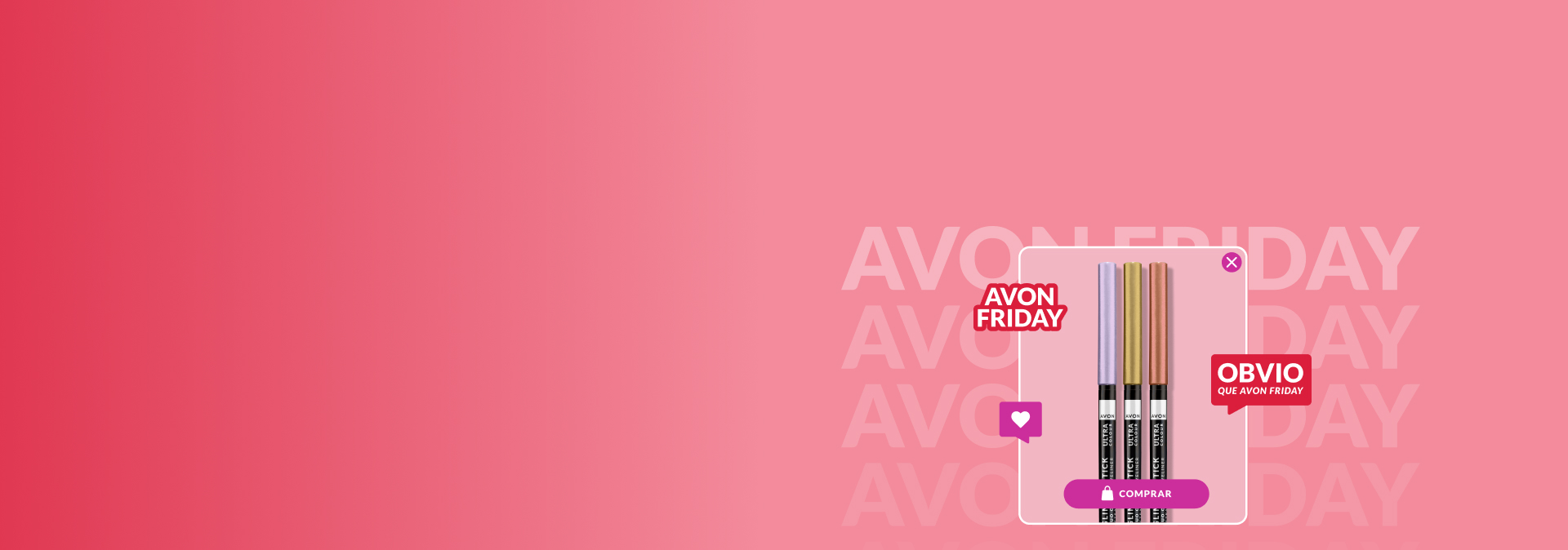 ¡15% EXTRA en Make Up y Rostro! Llevá 4 productos o más de Maquillaje y Rostro y obtené un 15% EXTRA de descuento. Usá el cupón MAKEUP15 y armá tu kit