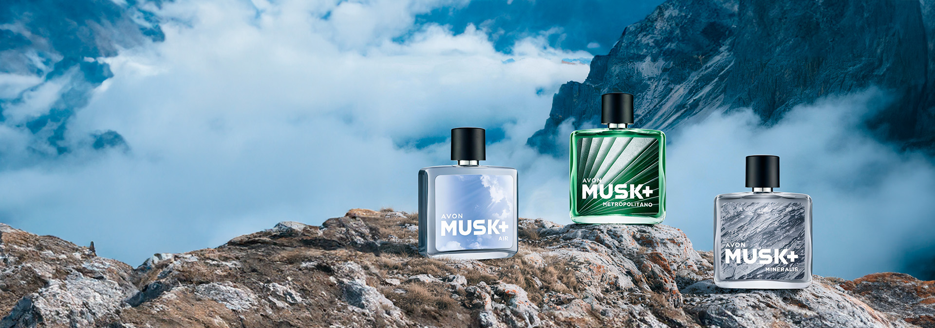 La esencia del encanto masculino, Musk+  Dejate seducir en todo momento