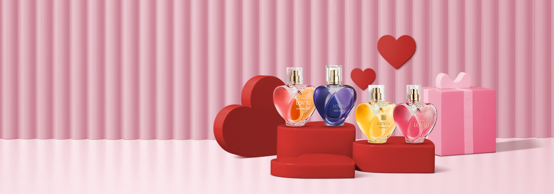 Celebramos el amor Obvio, con un regalo Avon