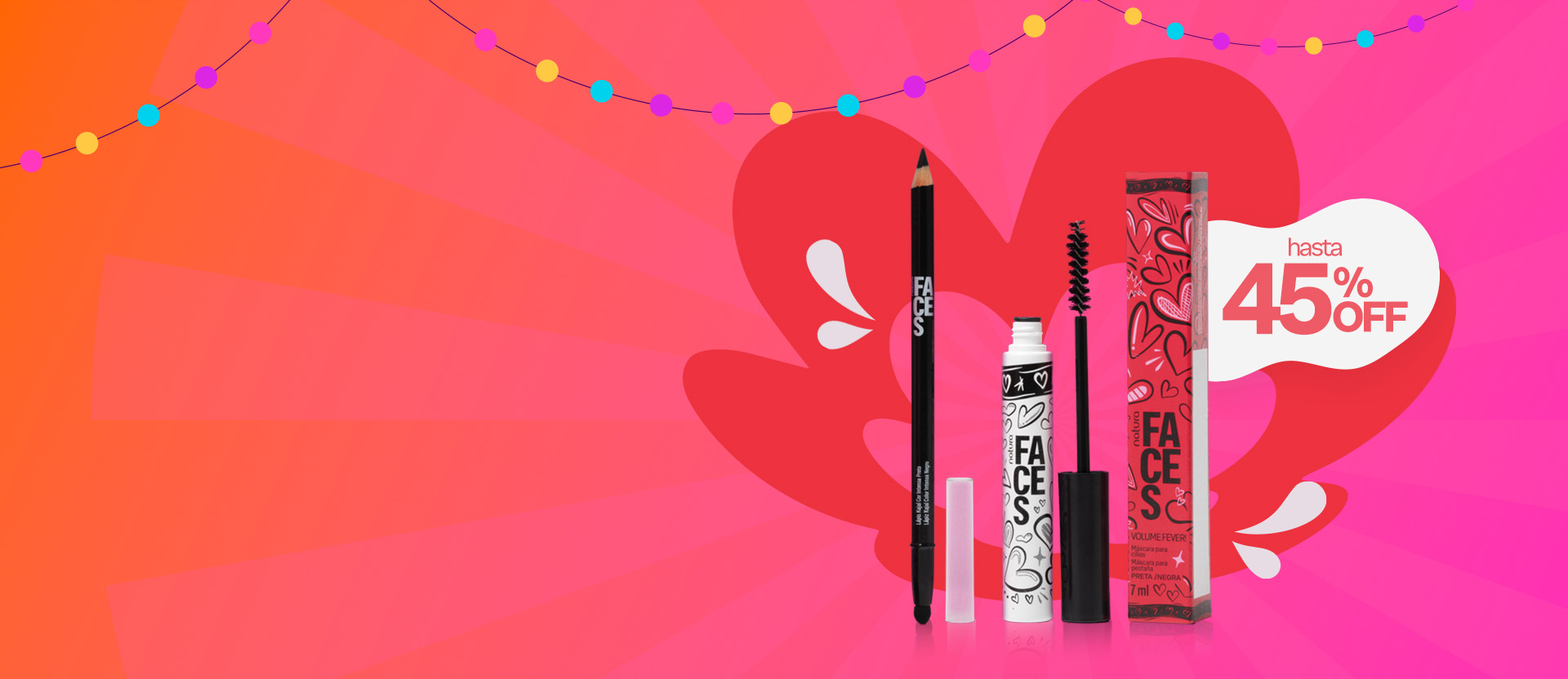 carnaval hasta 45%OFF + un 15%OFF EXTRA!