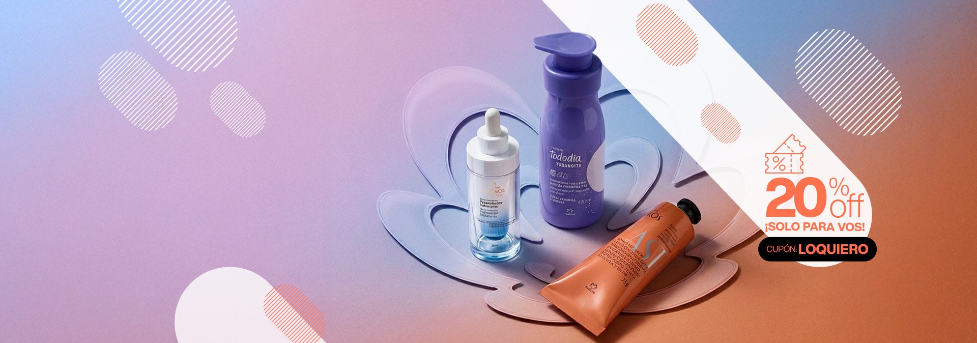 ¡este cupón es solo para vos!  usá tu cupón antes de que termine la promo y ahorrá en tu pedido