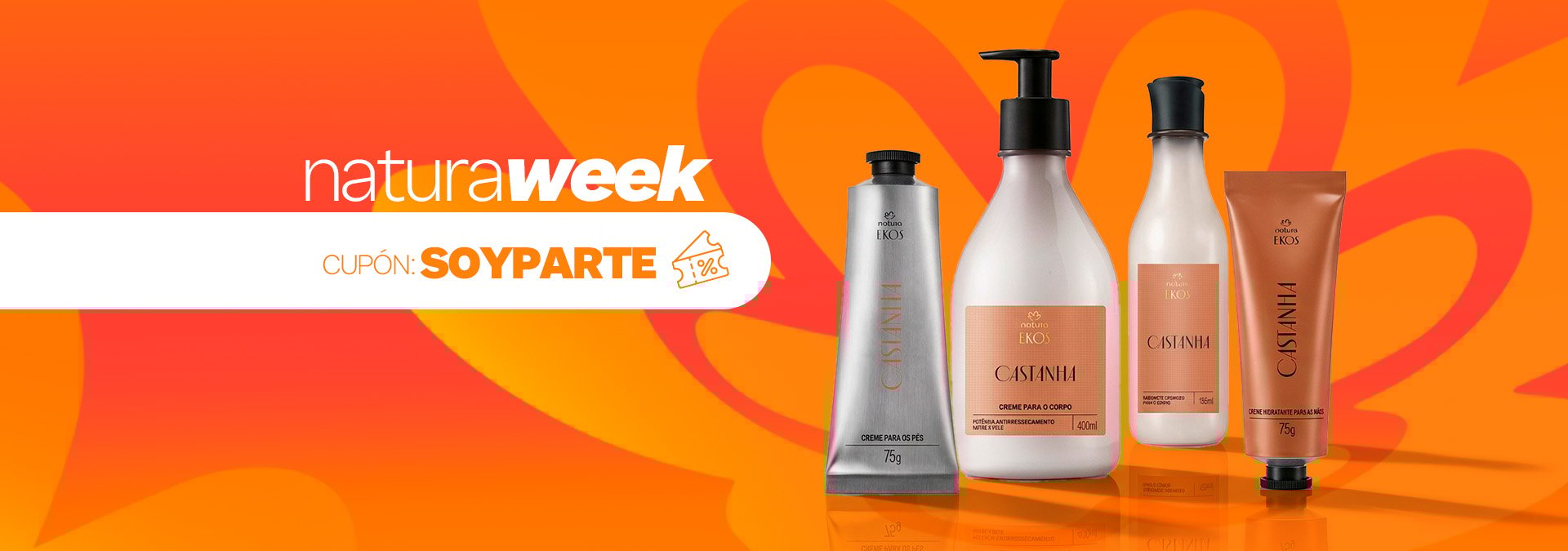 tu primera compra con un 10%OFF extra si es tu primera vez comprando, obtené 10% off con el cupón SOYPARTE