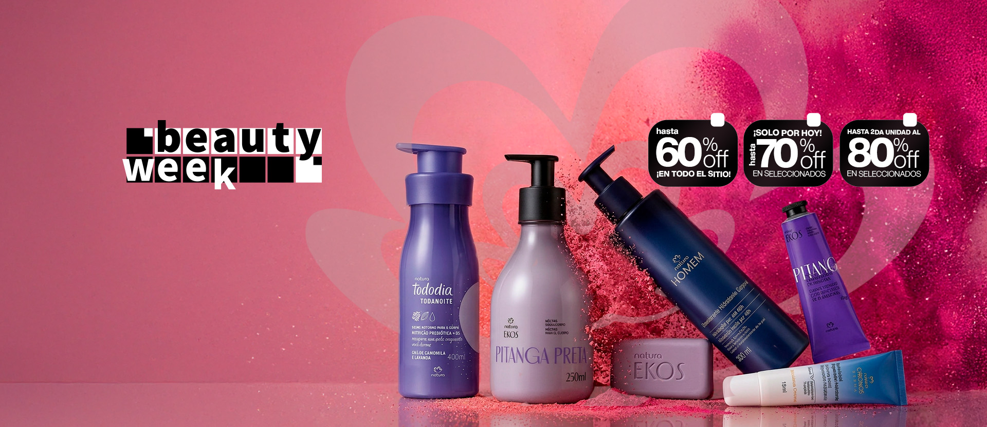 llegó Beauty Week aprovechá descuentos imperdibles y las ofertas flash del día