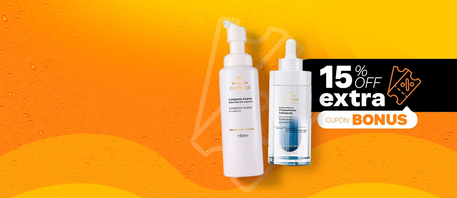 es momento de elegir activá tu 15%OFF EXTRA con el cupón: BONUS
