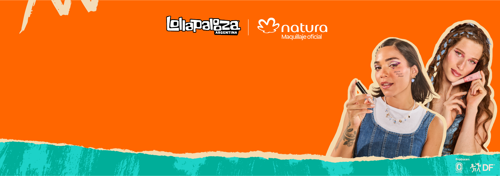 Lookeate con el maquillaje y tattoo