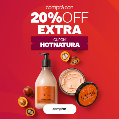 20% OFF  E-Commerce Cupón: HOTNATURA