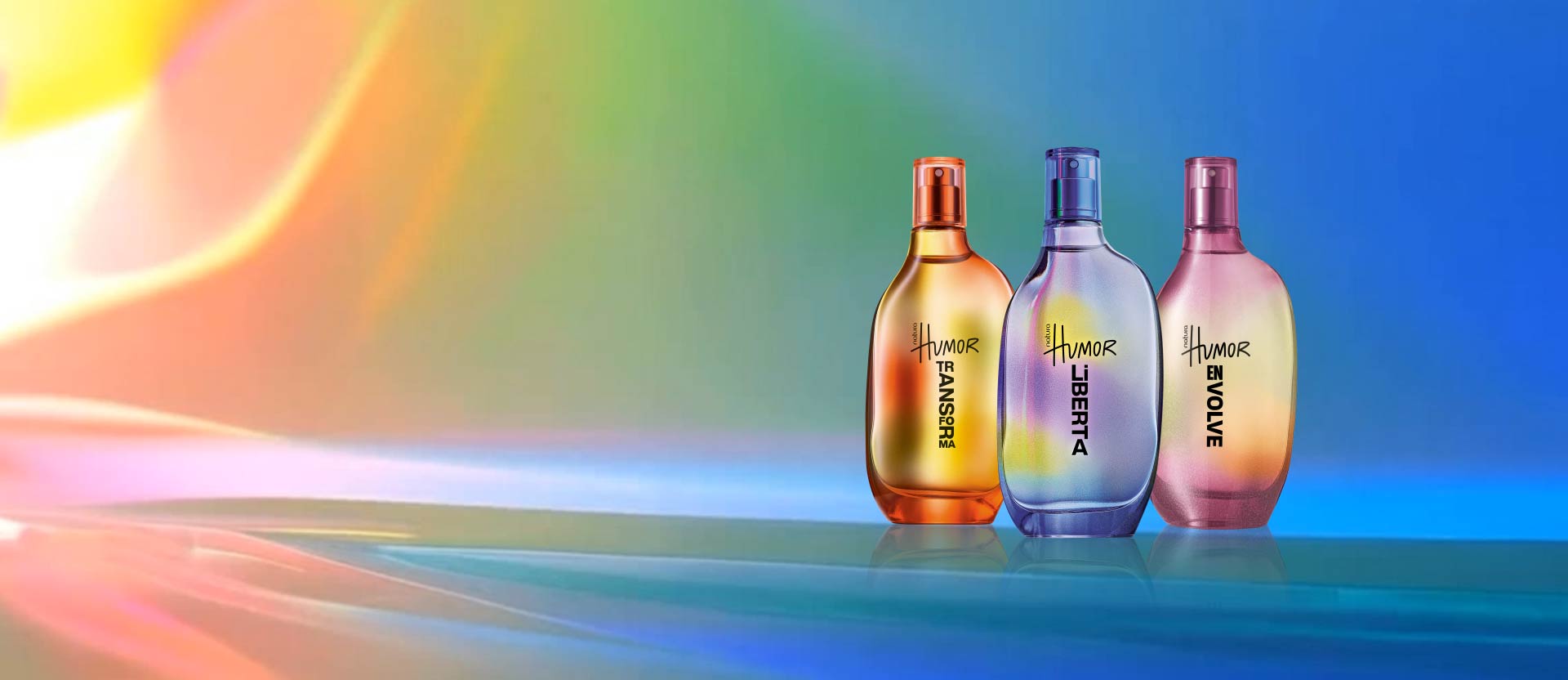 Natura Humor con hasta 40% OFF invitamos a llevar la vida con libertad y alegría. fragancias auténticas para celebrar quién sos. ¡elegí tu favorito!