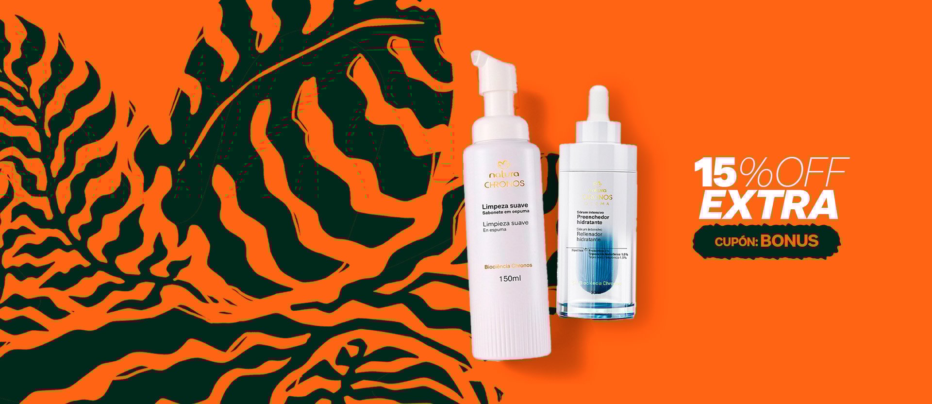 es momento de elegir activá tu 15%OFF EXTRA con el cupón: BONUS
