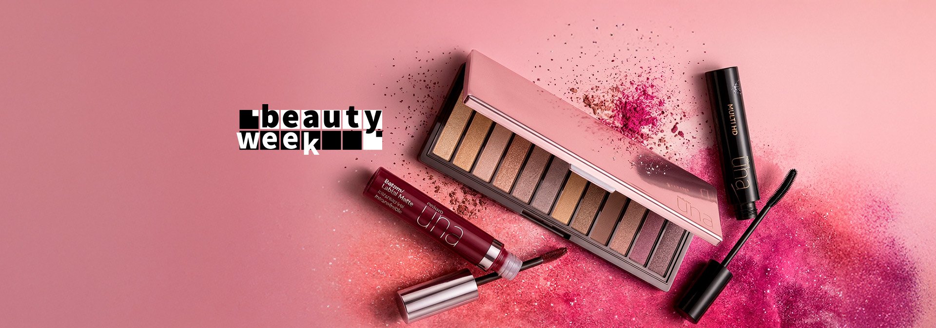sumá color con Beauty Week Encontrá todo el maquillaje que necesitás para tus looks