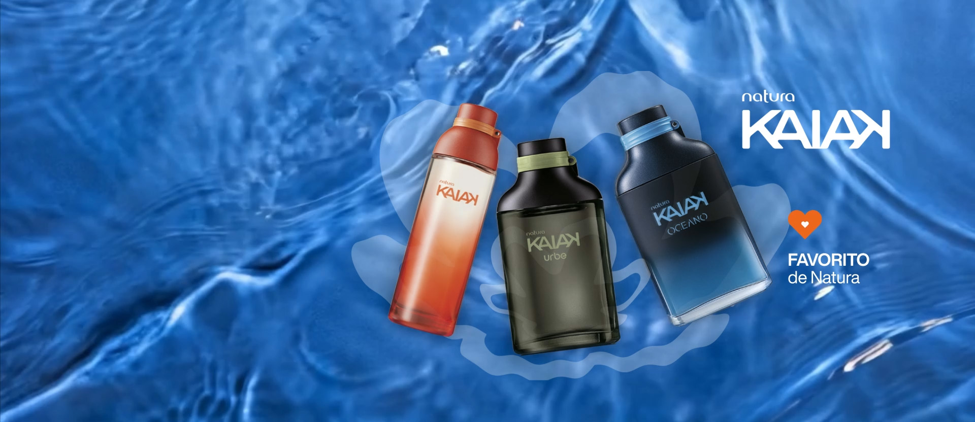 sentí el poder de la frescura tu fragancia favorita Kaiak con hasta 50% OFF