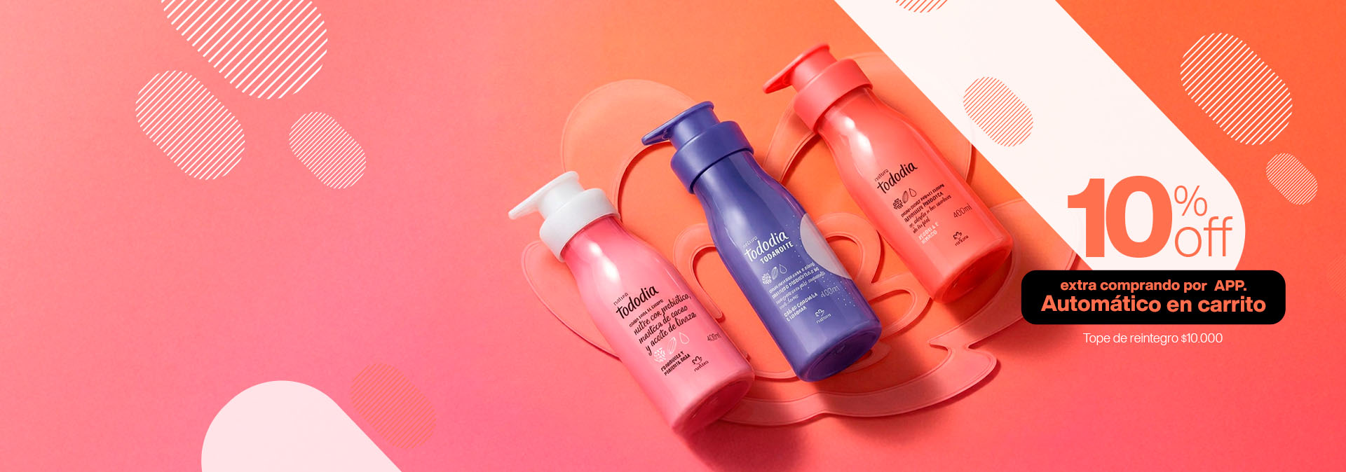 10%OFF EXTRA en tu compra aplica a compras mayores a $70.000 con el Cupon: EXTRA