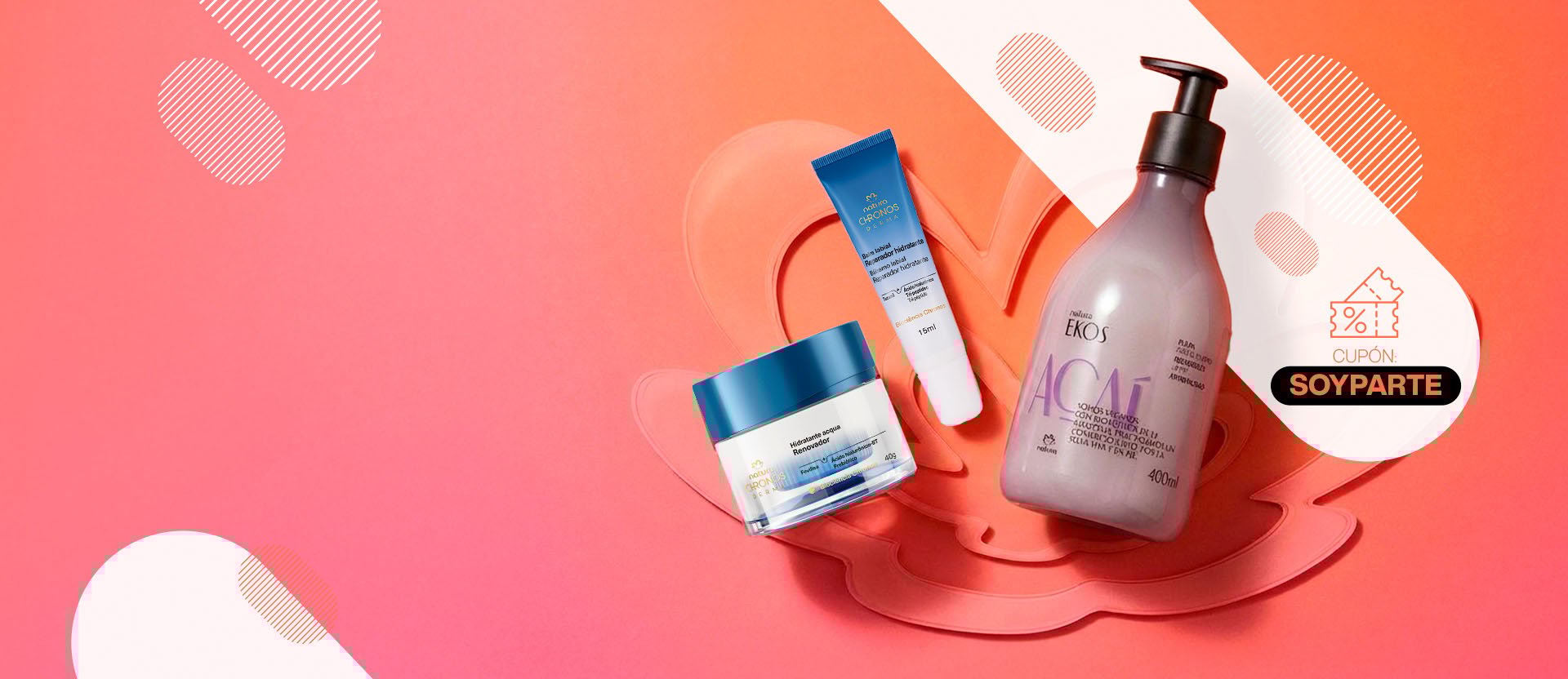 10%OFF en tu primera compra si es tu primera vez comprando, obtené 10% off con el cupón SOYPARTE