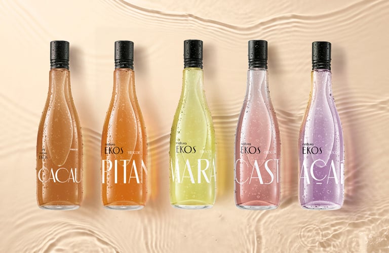 línea completa de body splash Frescor Natura