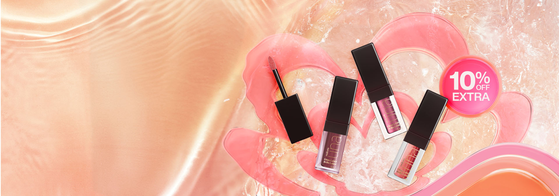 ¡10% OFF extra en maquillaje y rostro! llevando 2 productos o más de las categorías rostro y maquillaje, obtenés un 10% OFF extra